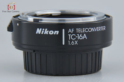 【中古】Nikon ニコン AF テレコンバーター TC-16A 1.6X