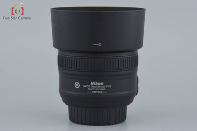 [Used] Nikon AF-S NIKKOR 50mm f/1.8 G with original box