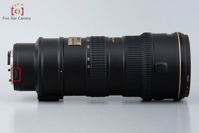 [Used] Nikon AF-S NIKKOR 70-200mm f/2.8 G ED VR