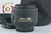 [Used] Nikon AF-S DX NIKKOR 35mm f/1.8 G