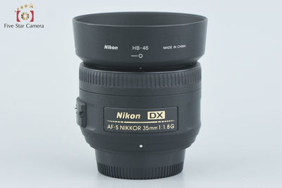[Used] Nikon AF-S DX NIKKOR 35mm f/1.8 G