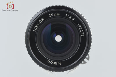 [Used] Nikon Ai NIKKOR 20mm f/3.5