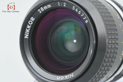 [Used] Nikon Ai NIKKOR 28mm f/2