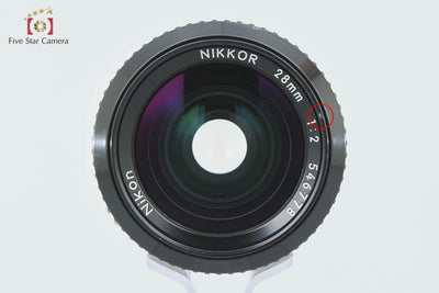 [Used] Nikon Ai NIKKOR 28mm f/2