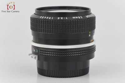 [Used] Nikon Ai NIKKOR 28mm f/3.5