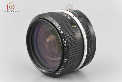 [Used] Nikon Ai NIKKOR 28mm f/3.5