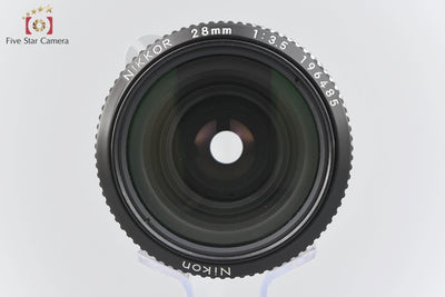 [Used] Nikon Ai NIKKOR 28mm f/3.5