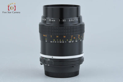 [Used] Nikon Ai Micro-NIKKOR 55mm f/3.5, no meter coupling prong
