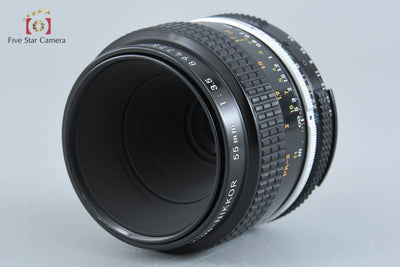 [Used] Nikon Ai Micro-NIKKOR 55mm f/3.5, no meter coupling prong