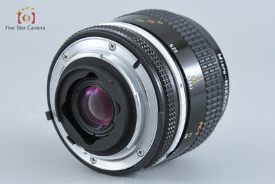 [Used] Nikon Ai Micro-NIKKOR 55mm f/3.5, no meter coupling prong
