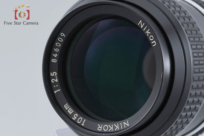 [Used] Nikon Ai NIKKOR 105mm f/2.5