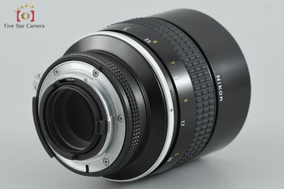 【Used】Nikon Ai NIKKOR 135mm f/2