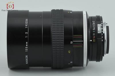 【Used】Nikon Ai NIKKOR 135mm f/2