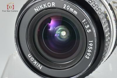 Nikon Nikkor Ai 20mm f/3.5