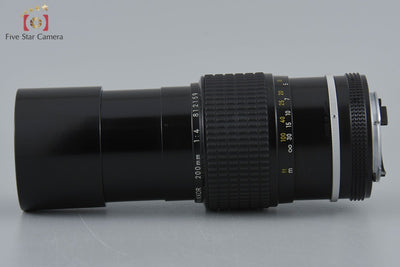 [Used] Nikon Ai NIKKOR 200mm f/4 without Meter Coupling Prong