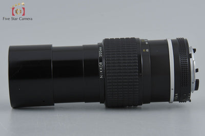 [Used] Nikon Ai NIKKOR 200mm f/4 without Meter Coupling Prong