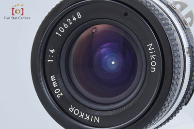 [Used] Nikon Ai NIKKOR 20mm f/4