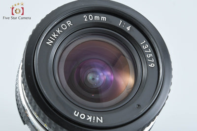Used] Nikon Nikkor Ai 20mm f/4