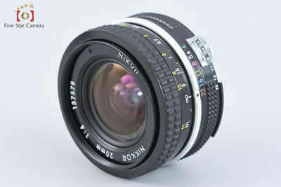 Used] Nikon Nikkor Ai 20mm f/4