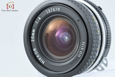 Used] Nikon Nikkor Ai 20mm f/4