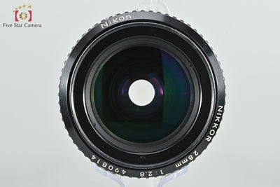 [Used] Nikon Nikkor Ai-S 28mm f/2.8