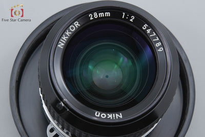[Used] Nikon Ai NIKKOR 28mm f/2