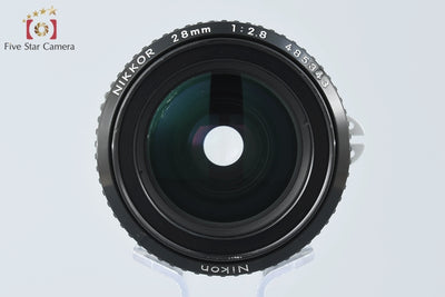 [Used] Nikon Nikkor Ai-S 28mm f/2.8