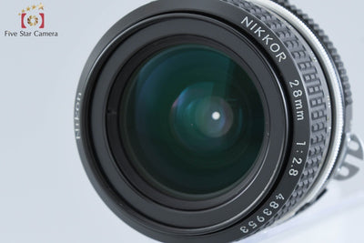 [Used] Nikon Ai NIKKOR 28mm f/2.8