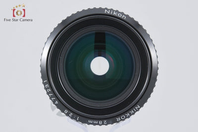 [Used] Nikon Ai NIKKOR 28mm f/2.8