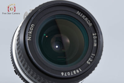 [Used] Nikon Ai NIKKOR 28mm f/3.5