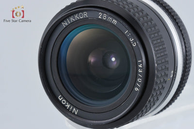 [Used] Nikon Ai NIKKOR 28mm f/3.5