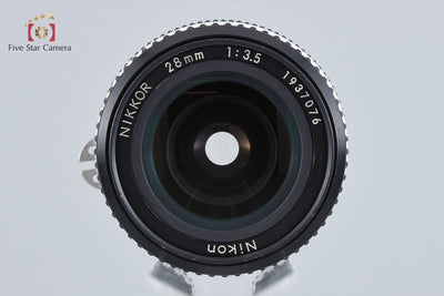[Used] Nikon Ai NIKKOR 28mm f/3.5