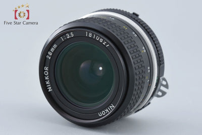 [Used] Nikon Ai NIKKOR 28mm f/3.5