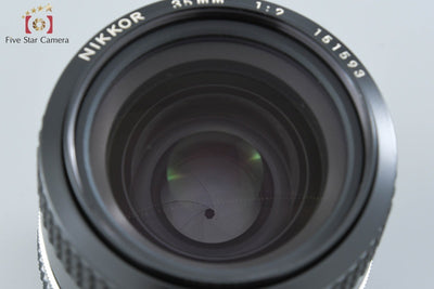 [Used] Nikon Ai NIKKOR 35mm f/2