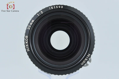 [Used] Nikon Ai NIKKOR 35mm f/2