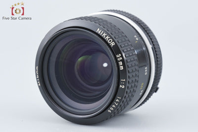 [Used] Nikon Ai NIKKOR 35mm f/2 Overhauled in October 2025