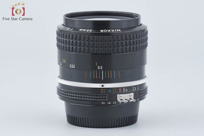 [Used] Nikon Ai NIKKOR 35mm f/2 Overhauled in October 2025