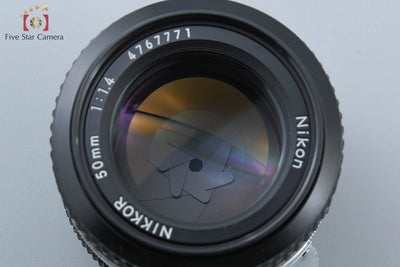 [Used] Nikon Ai NIKKOR 50mm f/1.4