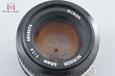 [Used] Nikon Ai NIKKOR 50mm f/1.4