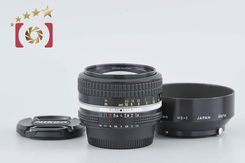 [Used] Nikon Ai NIKKOR 50mm f/1.4 No Meter Coupling Prong