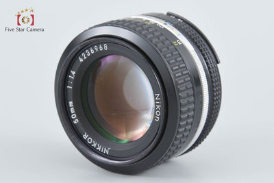 [Used] Nikon Ai NIKKOR 50mm f/1.4 No Meter Coupling Prong