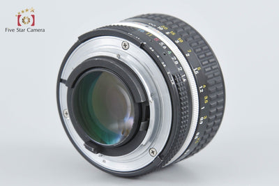 [Used] Nikon Ai NIKKOR 50mm f/1.4 No Meter Coupling Prong