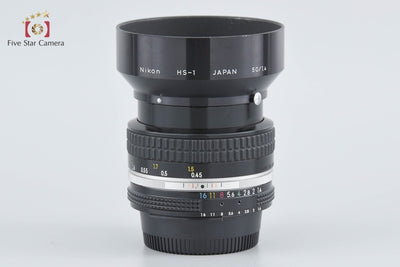 [Used] Nikon Ai NIKKOR 50mm f/1.4 No Meter Coupling Prong