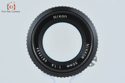 [Used] Nikon Ai NIKKOR 50mm f/1.4