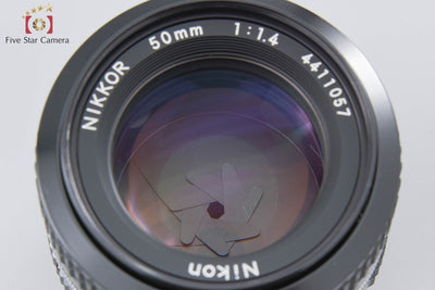 [Used] Nikon Ai NIKKOR 50mm f/1.4 Non-meter coupling prong