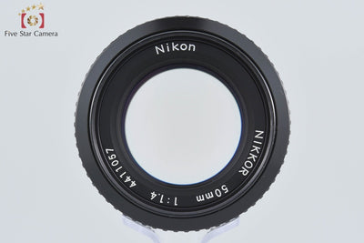 [Used] Nikon Ai NIKKOR 50mm f/1.4 Non-meter coupling prong