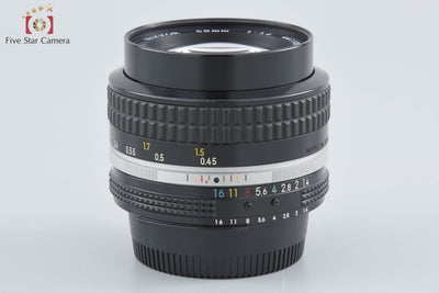 [Used] Nikon Ai NIKKOR 50mm f/1.4 Non-meter coupling prong