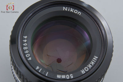 [Used] Nikon Ai NIKKOR 50mm f/1.4