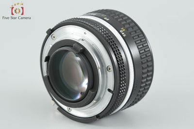 Used] Nikon Ai NIKKOR 50mm f/1.4