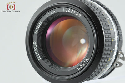 Used] Nikon Ai NIKKOR 50mm f/1.4